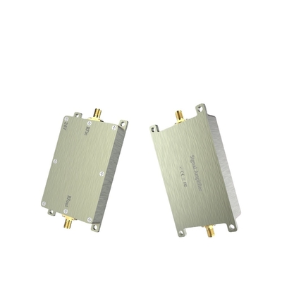 เครื่องขยายสัญญาณ FPV แบบไร้สาย 1400MHz ขยายสัญญาณ 37dB การเพิ่ม 10W 20W 40dBm 43dBm