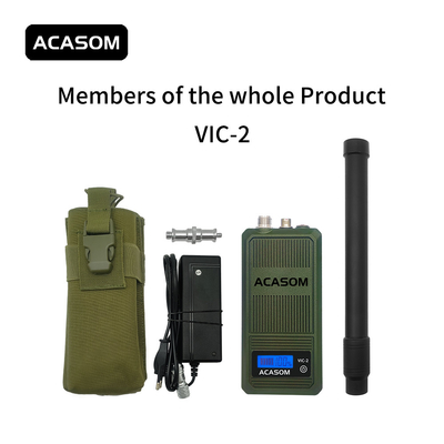 4900MHz-5100MHz โดรน Portable เครื่องรบกวน 5.0G ระยะยาวกันน้ํา