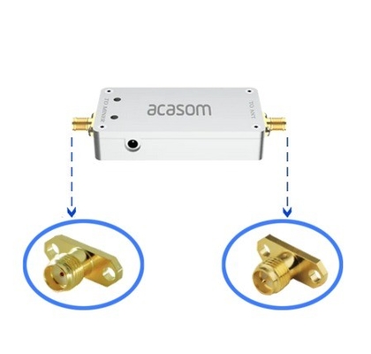 ความแม่นยําสูง 868MHz 915MHz ซุปเปอร์โดรน แอมพลิเฟอเรอร์ ด้วยความกระชับกําลังทํางาน 6-18V