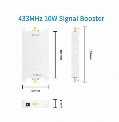 430-434MHz RF Amplifier Module With 40dBm Output การติดตั้งง่าย
