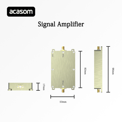 เครื่องขยาย RF 25-37dB 0.9GHz 50W ที่สามารถปรับแต่งได้ สําหรับสัญญาณไร้สายที่เสริม