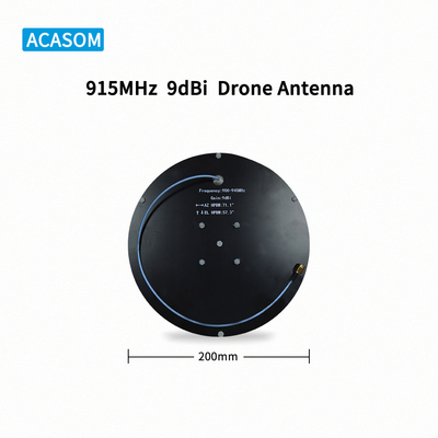 ความกว้างของรังสีแนวตั้ง 57.3° 9dBi FPV Antenna โดรน สําหรับ UAV กับ SMA Male