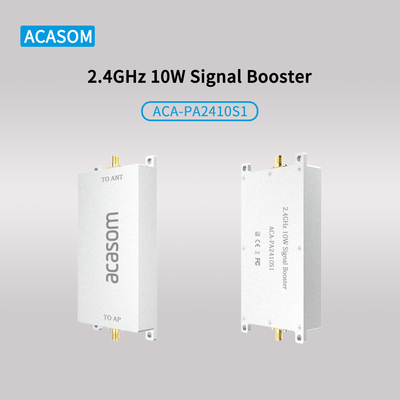 เครื่องยกระดับสัญญาณ โดรน 2.4GHz 10w 20w 40w 100w เครื่องยกระดับเสียง พร้อมฟังก์ชันจอม