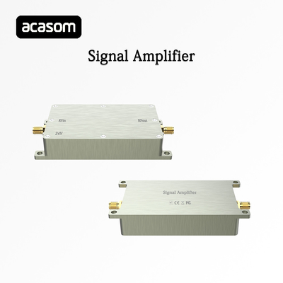 เครื่องขยายสัญญาณ FPV แบบไร้สาย 1400MHz ขยายสัญญาณ 37dB การเพิ่ม 10W 20W 40dBm 43dBm