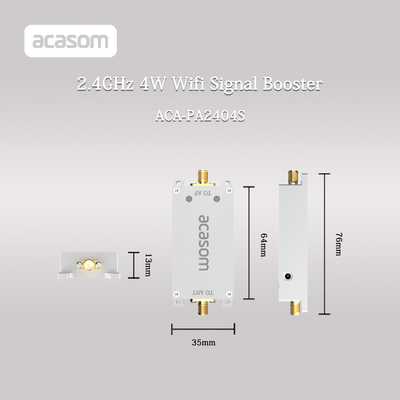 6-18V โวลเตจ 2.4 Ghz Wifi เครื่องขยายสัญญาณ สุดยอด สําหรับ โดรน พลังงาน 4W 2400-2500MHz