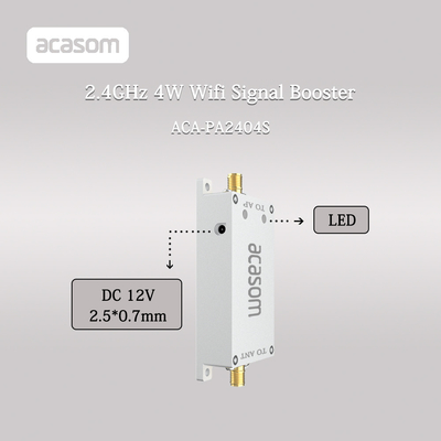 6-18V โวลเตจ 2.4 Ghz Wifi เครื่องขยายสัญญาณ สุดยอด สําหรับ โดรน พลังงาน 4W 2400-2500MHz