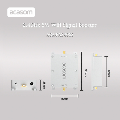 เครื่องกระตุ้นสัญญาณ โดรน แบบไร้สาย 2.4GHz ถึง 2.5GHz สําหรับการเพิ่มพลังงานสูง 5W