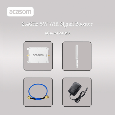 เครื่องกระตุ้นสัญญาณ โดรน แบบไร้สาย 2.4GHz ถึง 2.5GHz สําหรับการเพิ่มพลังงานสูง 5W