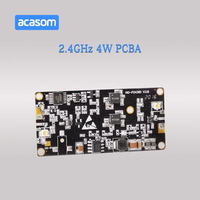 พลังงาน 5W 37dBm RF เครื่องขยายสัญญาณ สุดยอด 12V PCBA สําหรับ 5.8GHz และ 2.4GHz ขยายระยะทางไร้สาย