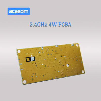 พลังงาน 5W 37dBm RF เครื่องขยายสัญญาณ สุดยอด 12V PCBA สําหรับ 5.8GHz และ 2.4GHz ขยายระยะทางไร้สาย