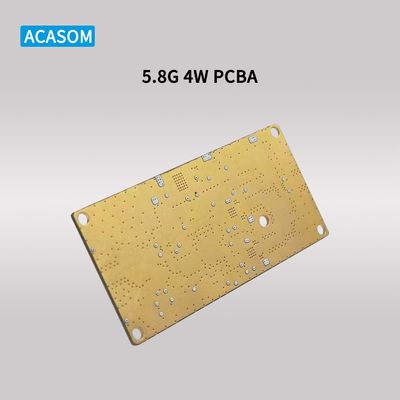พลังงาน 5W 37dBm RF เครื่องขยายสัญญาณ สุดยอด 12V PCBA สําหรับ 5.8GHz และ 2.4GHz ขยายระยะทางไร้สาย