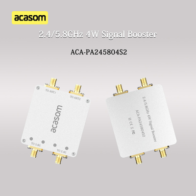 ช่องสอง 2.4 GHz 5.8 GHz เสริมสัญญาณ พลังการออกสูงสุด P1dB 36dBm 4W