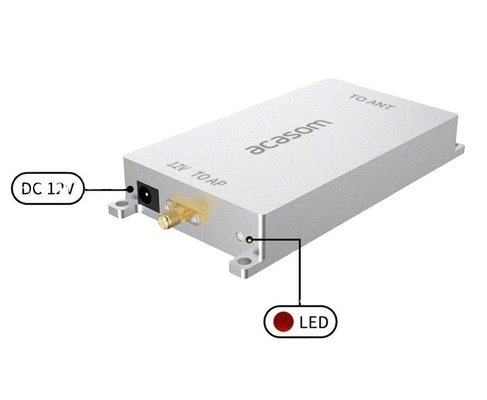 20วัตต์ 5.8GHz โดรน เครื่องขยายสัญญาณ สุดยอด Amplifier ปรับพลังงานการเข้าแรงกระตุ้น ขั้นต่ํา 5dBm สูงสุด 22dBm