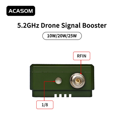 เครื่องยกระดับสัญญาณ 40dBm 5.2GHz สําหรับเครื่องบินไร้คนขับ เพื่อขยายกลยุทธ์การบินของคุณ