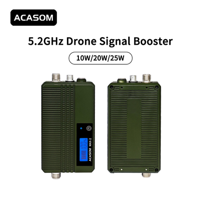 เครื่องยกระดับสัญญาณ 40dBm 5.2GHz สําหรับเครื่องบินไร้คนขับ เพื่อขยายกลยุทธ์การบินของคุณ
