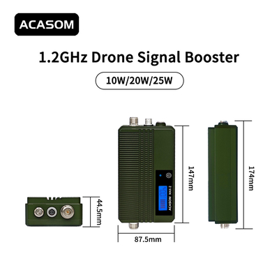 MAX-2 กลางแจ้ง 1.2GHz 10W เครื่องขยายสัญญาณ เครื่องขยายสัญญาณ เครื่องขยายระยะการใช้งาน