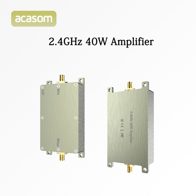 เครื่องขยายเสียง FPV อลูมิเนียม Shell ด้วย 2.4G 40W 24V สําหรับการบินระยะไกล