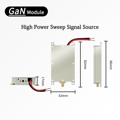 1.5GHz 1450-1650MHz 50W 47dBm โมดูลซัมเมอร์สัญญาณสําหรับระบบกั้นเครื่องบินไร้คนขับ FPV