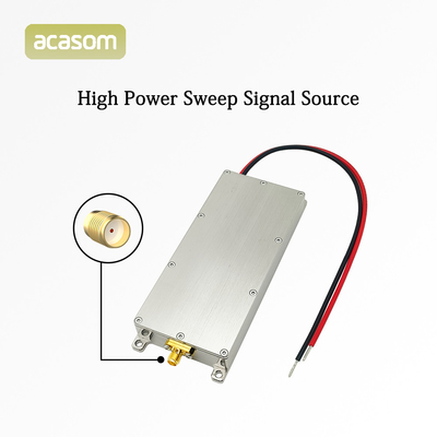4900M 5100MHz อุปกรณ์บล็อกสูง 20w 43dbm โมดูลจอมสัญญาณสําหรับการรบกวน UAV 5.0GHz