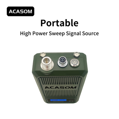 ป้องกันน้ํา IP68 เครื่องยับยับสัญญาณ โดรน 600M 700M 50W เครื่องยับยับ RF โดรน
