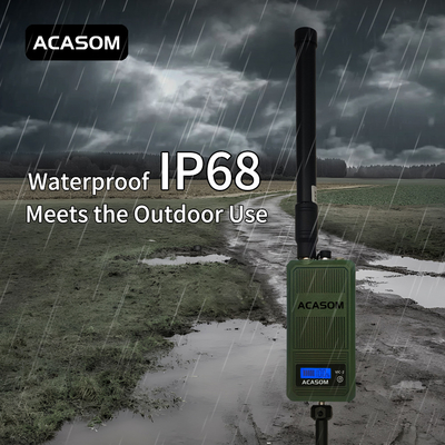 ป้องกันน้ํา IP68 เครื่องยับยับสัญญาณ โดรน 600M 700M 50W เครื่องยับยับ RF โดรน