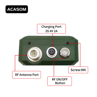 2400MHz 2500MHz RF โดรน เครื่องขยายสัญญาณ Blocker เครื่องเย็นที่ทํางาน 2.4 Ghz เครื่องรบกวน โดรน